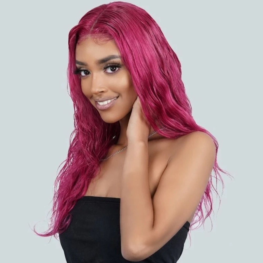 NEW Burgundy Dream Front Lace Wig 22”
